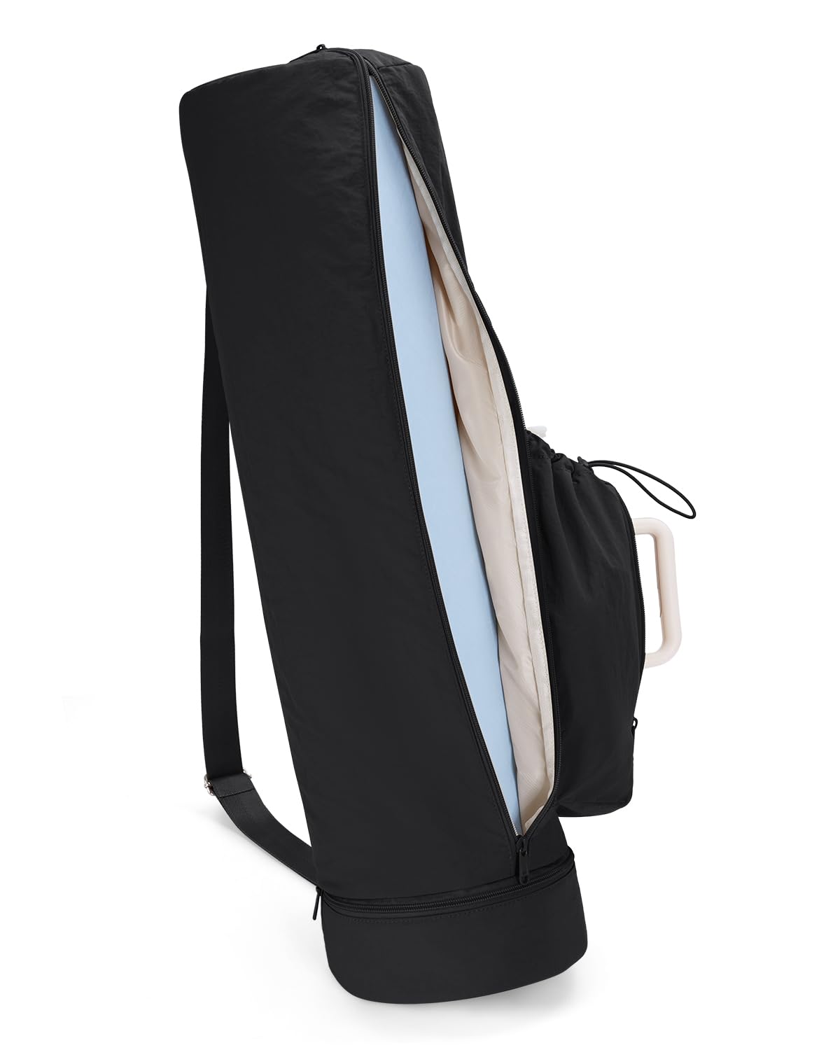 sportsnew full-zip front view showing easy mat access and quick loading benefit