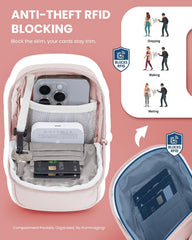 sportsnew inside organizational pockets holding phone, keys, and small items neatly