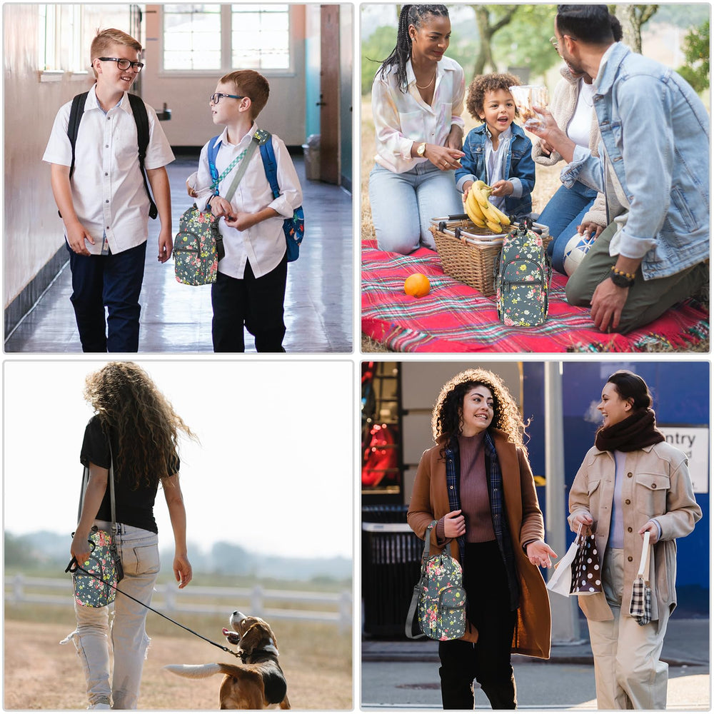 sportsnew outdoor lifestyle image of hiker wearing sling for hands-free use