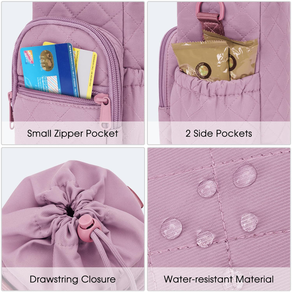 sportsnew phone pocket detail with phone inserted for secure storage
