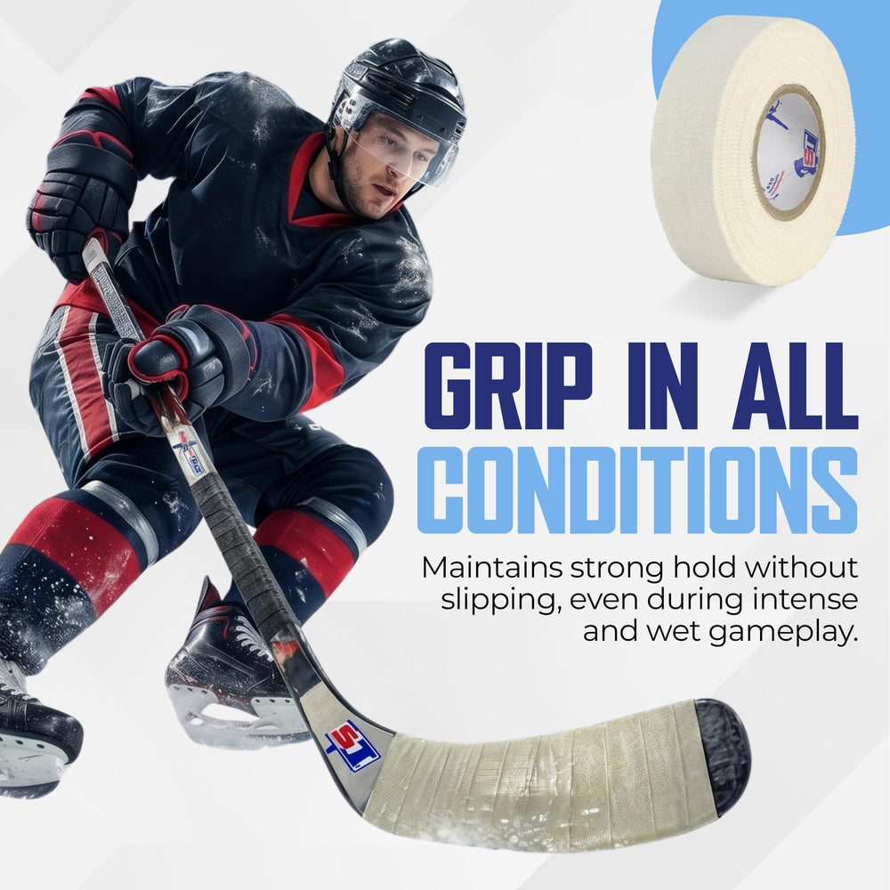 SportsTape ST in player hands demonstrating secure grip during play