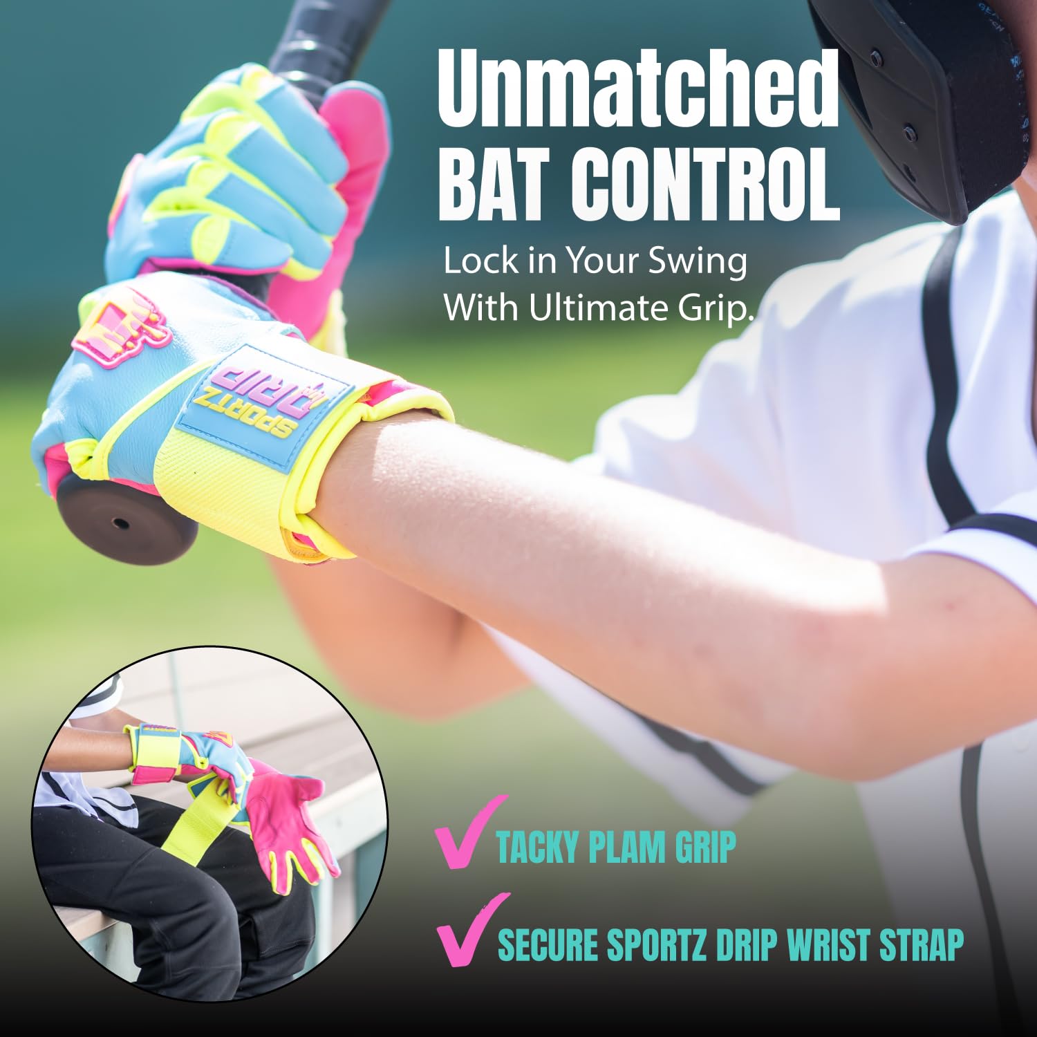 Sportz Drip Volt on a batter in action demonstrating confident performance