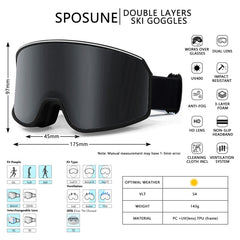 SPOSUNE side frame detail showing flexible TPU and durable construction benefit