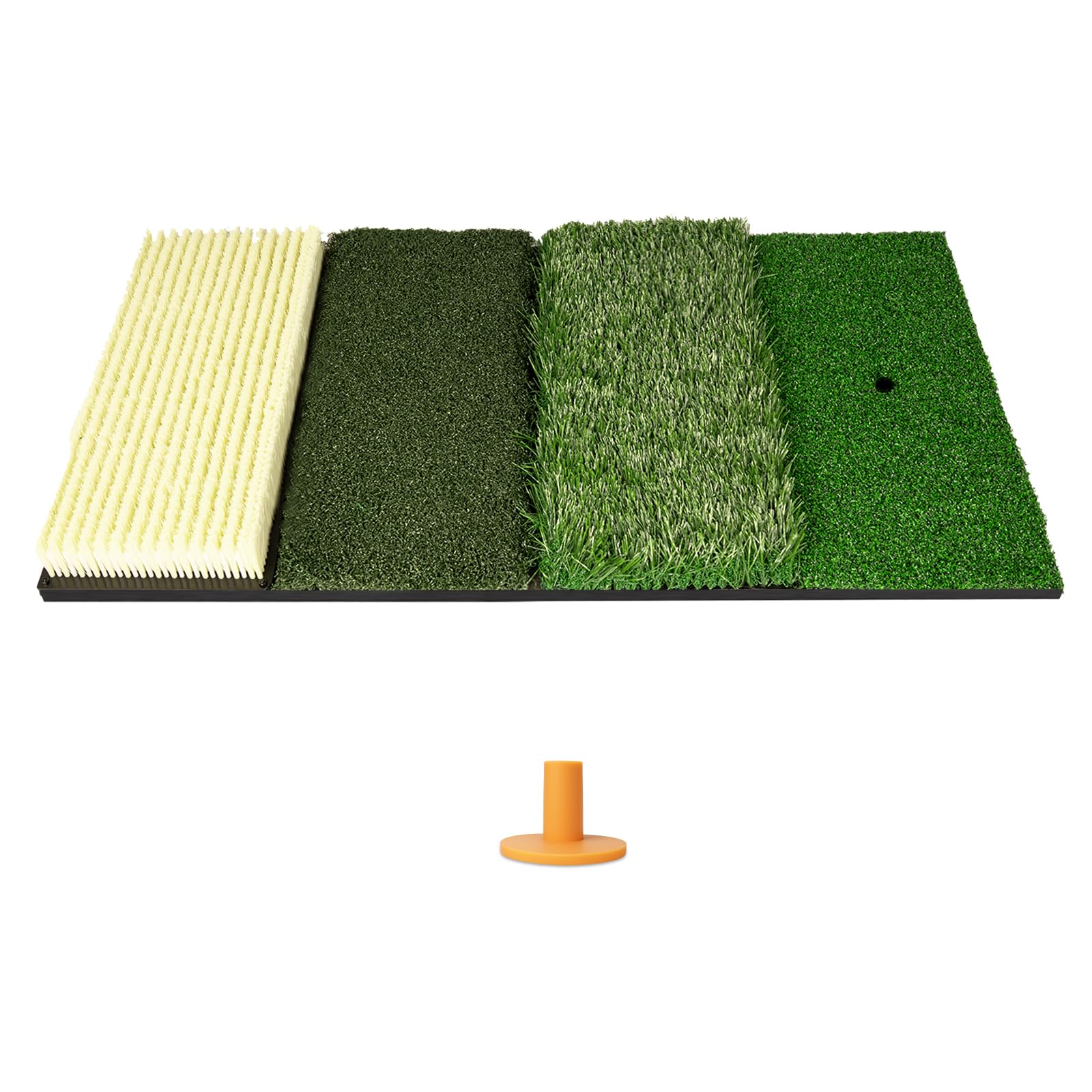 SPOYNAL mat edge layered backside showing non-slip base and durability