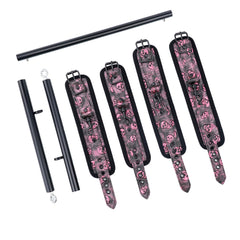 Spreader Bar fully expanded to 35.4 inches in use, Spreader Bar enables wider stance setups
