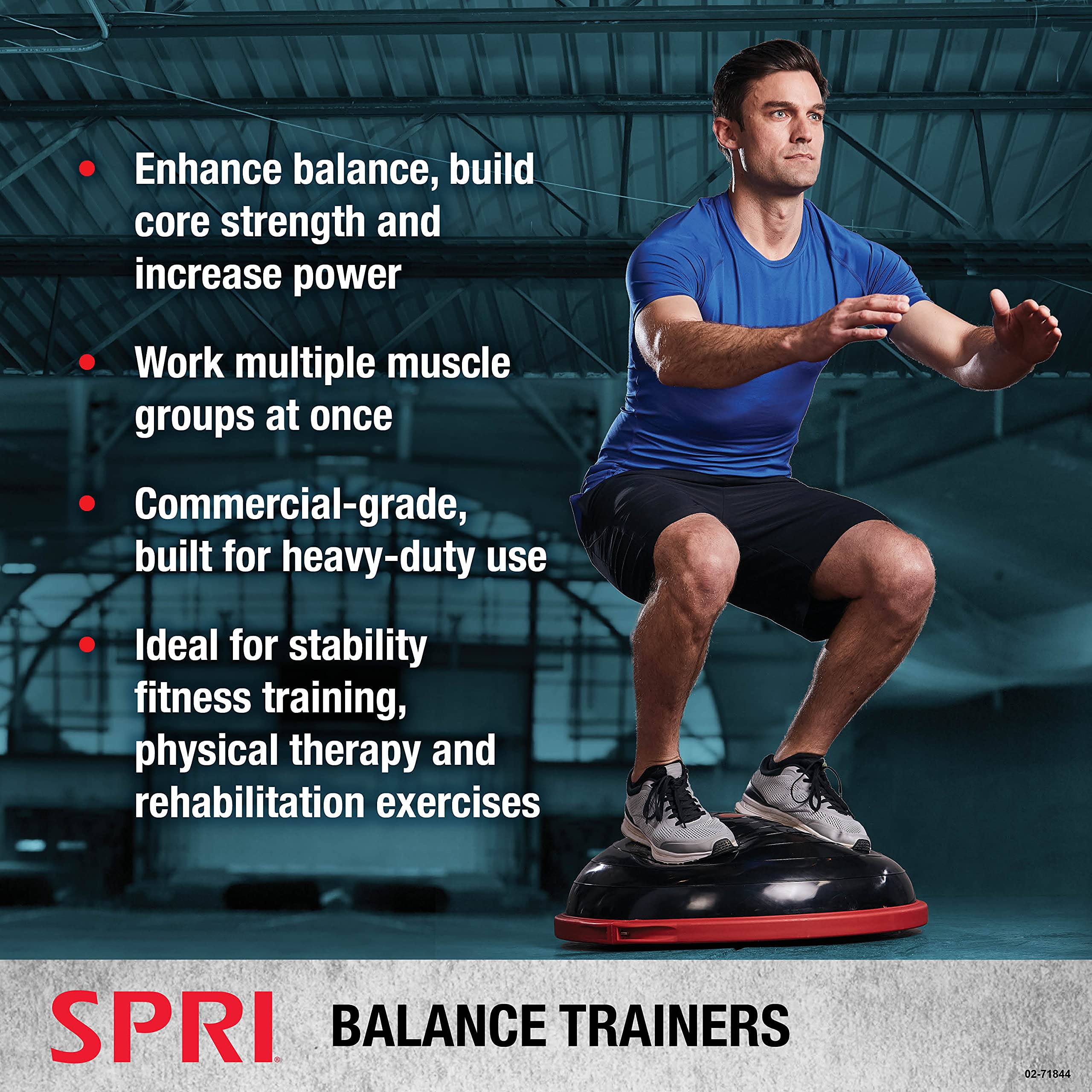 SPRI package with pump and guide included for quick setup and easy training