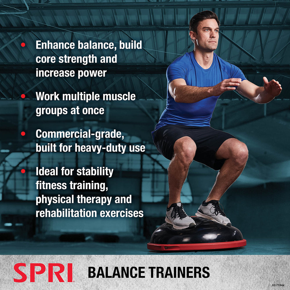 SPRI package with pump and guide included for quick setup and easy training