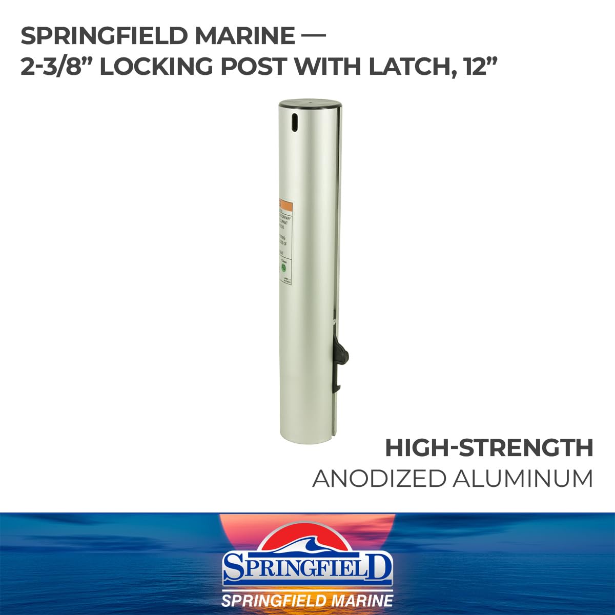 SPRINGFIELD ARMORY closeup of latch showing locking mechanism and ease of use benefit