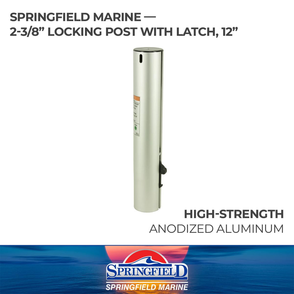 SPRINGFIELD ARMORY closeup of latch showing locking mechanism and ease of use benefit