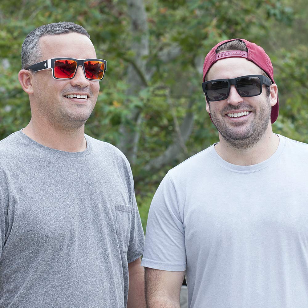 Spy Optic Cyrus worn outdoors showing lifestyle benefit of improved visibility
