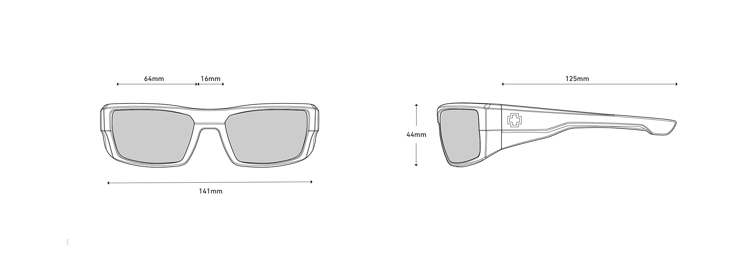 spy Dirk polarized reflection demo reduces water glare for clearer vision