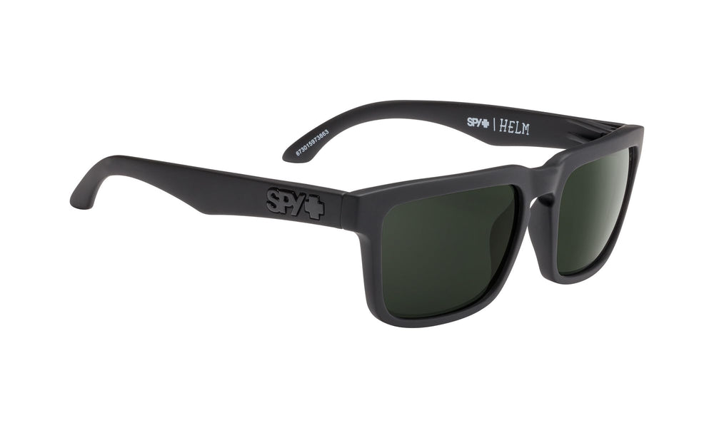 Spy Helm Flat worn while biking showing protection and fit