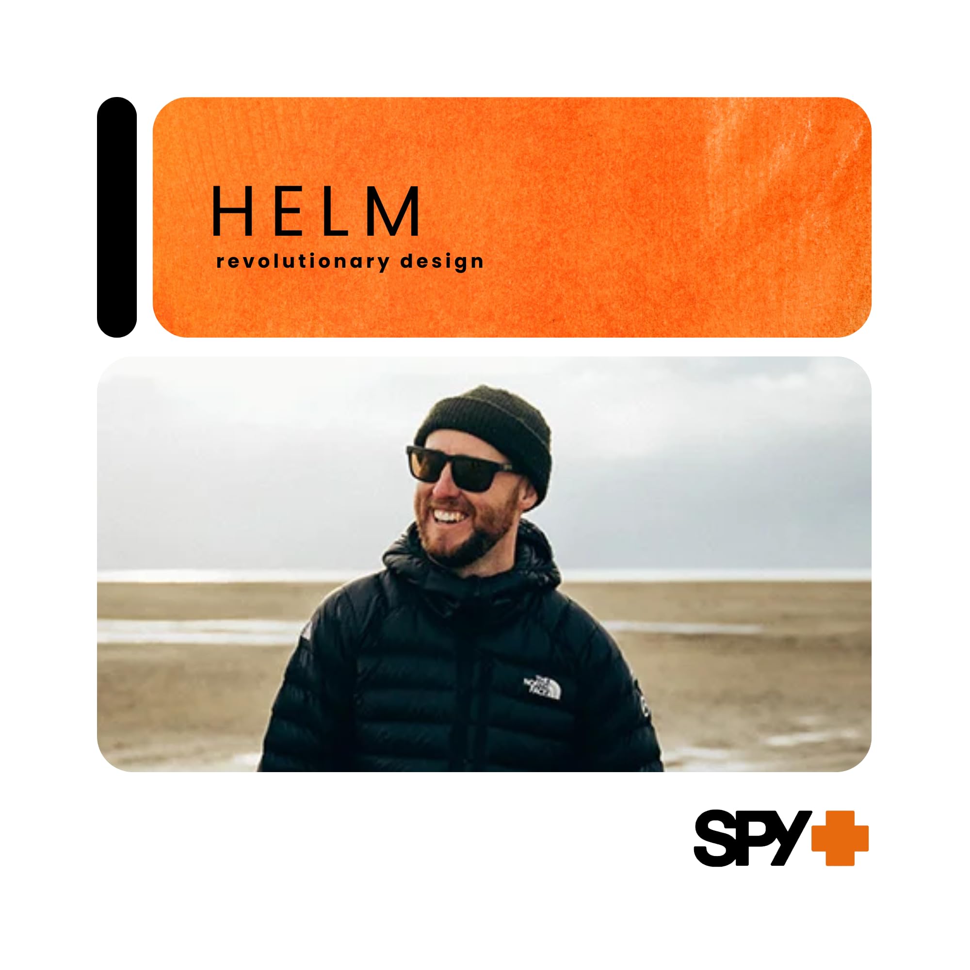 Spy Helm worn on a model in urban setting showing comfortable fit and everyday versatility