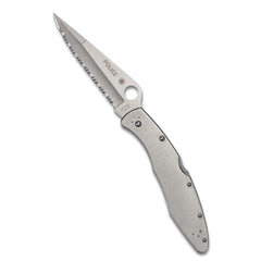 Spyderco Police Model front view showing blade and clip, reliable everyday utility