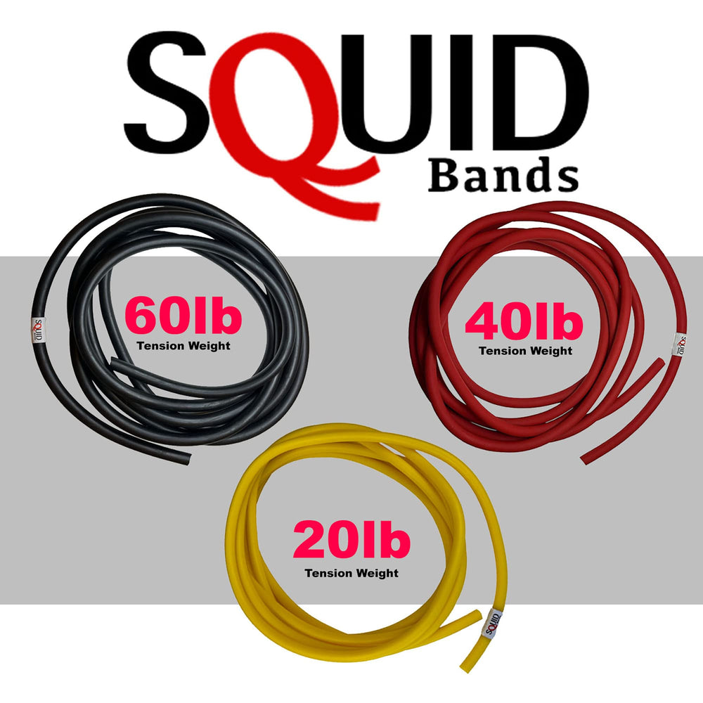 Athlete using Squid Bands in grappling drill demonstrating improved takedown speed