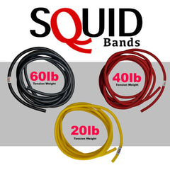 Athlete using Squid Bands in grappling drill demonstrating improved takedown speed