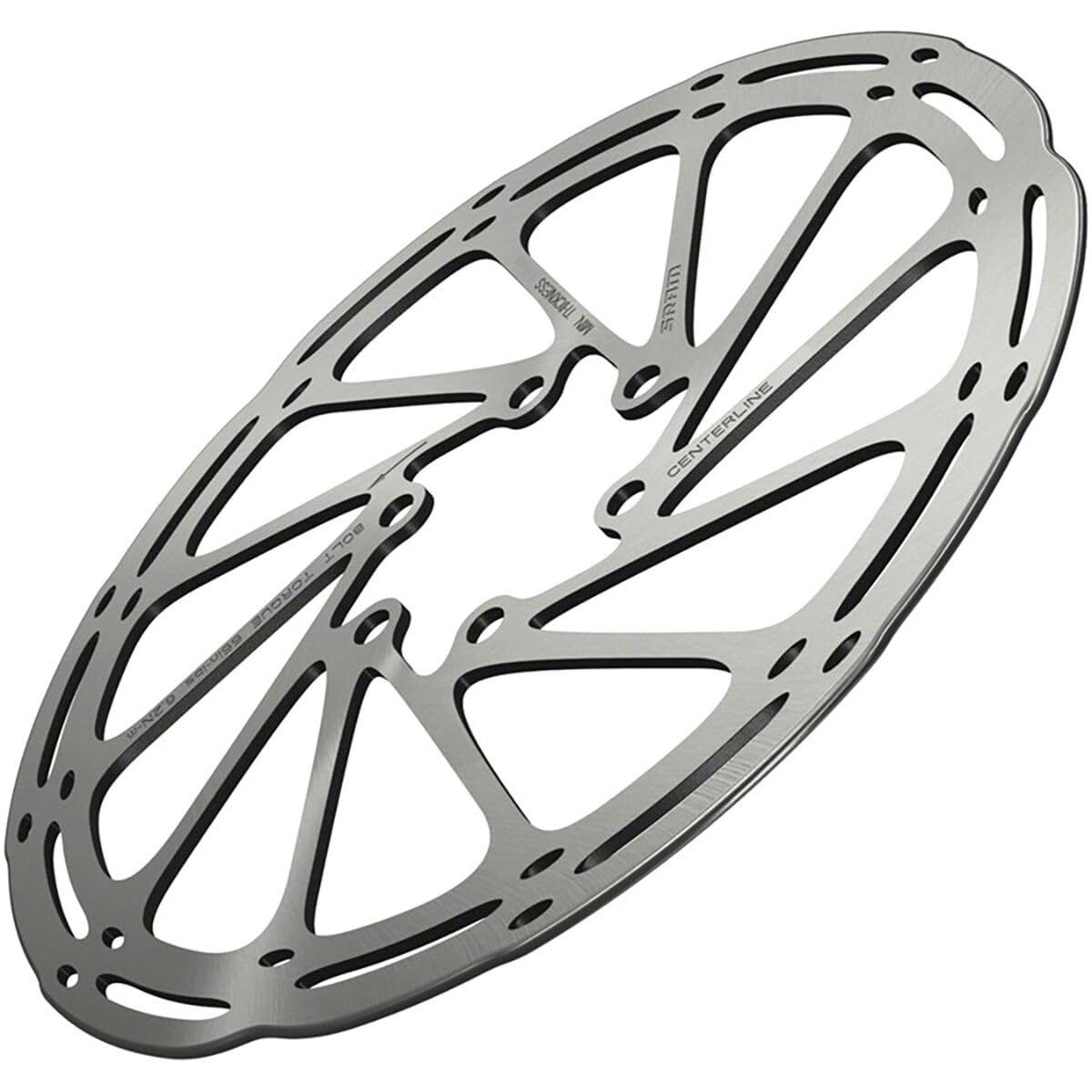 SRAM CenterLine mounted on bike hub demonstrating reliable fit and quiet performance