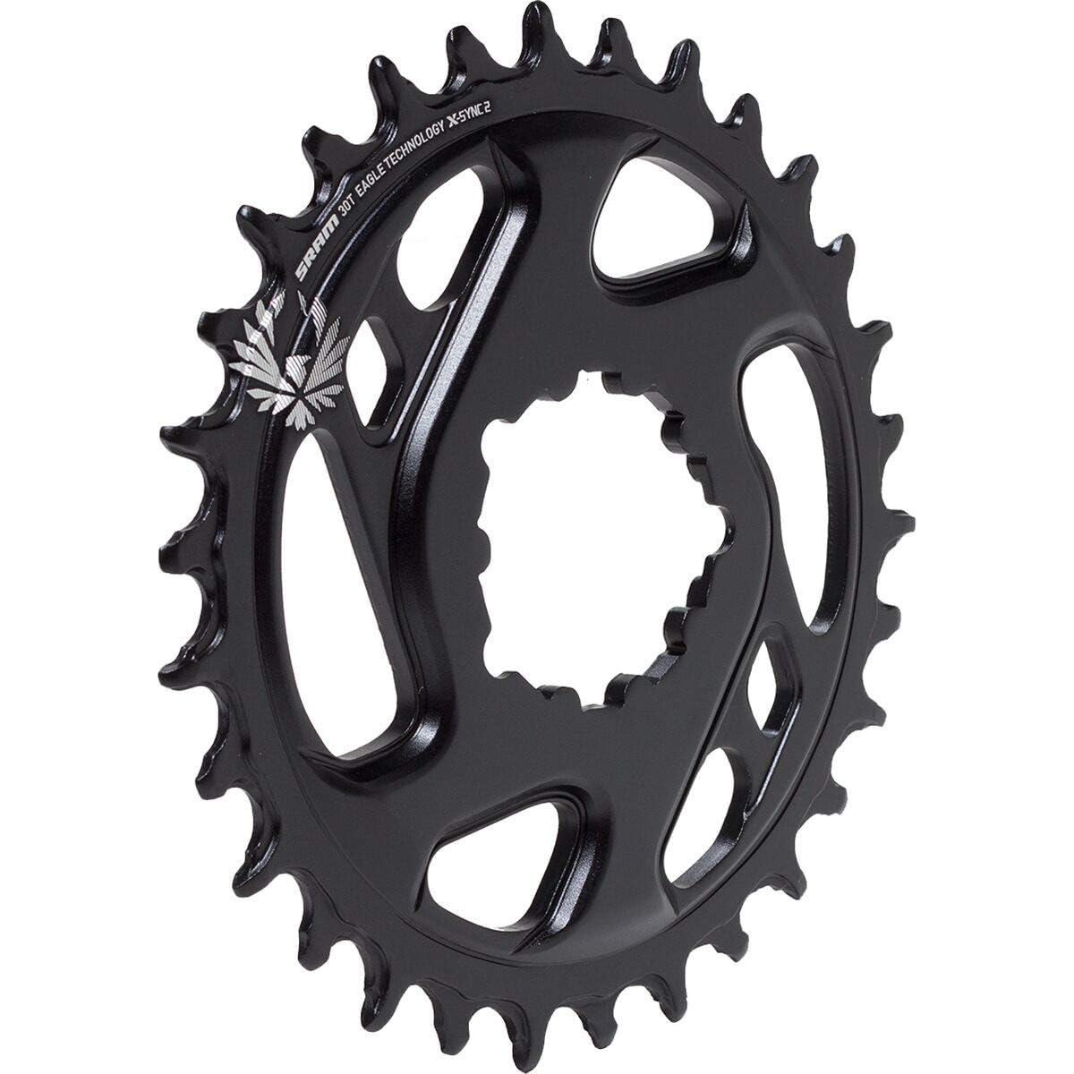 SRAM X-Sync 2 installed on mountain bike showing boost offset and improved chainline benefit