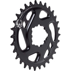 SRAM X-Sync 2 installed on mountain bike showing boost offset and improved chainline benefit
