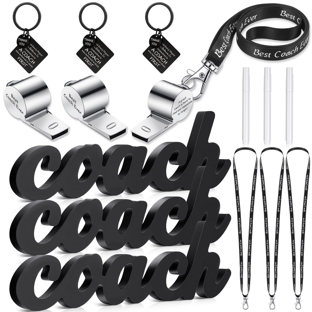 Sratte front packaging showing complete three-set coach gift bundle