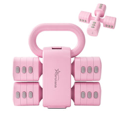 Srsrana front packaging view showing compact pink adjustable set and benefits