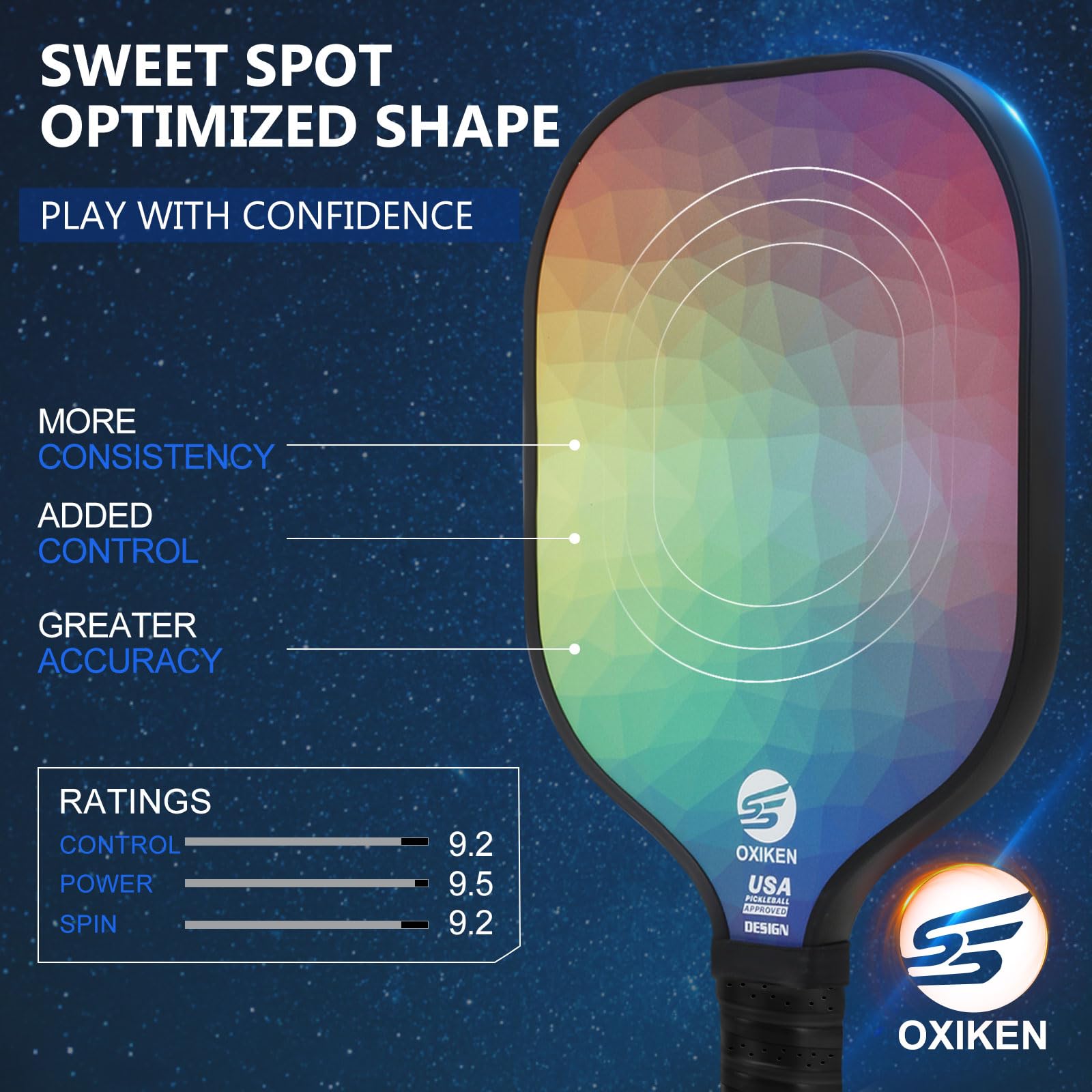 SS OXIKEN balls and bag contents kit for ready-to-play convenience