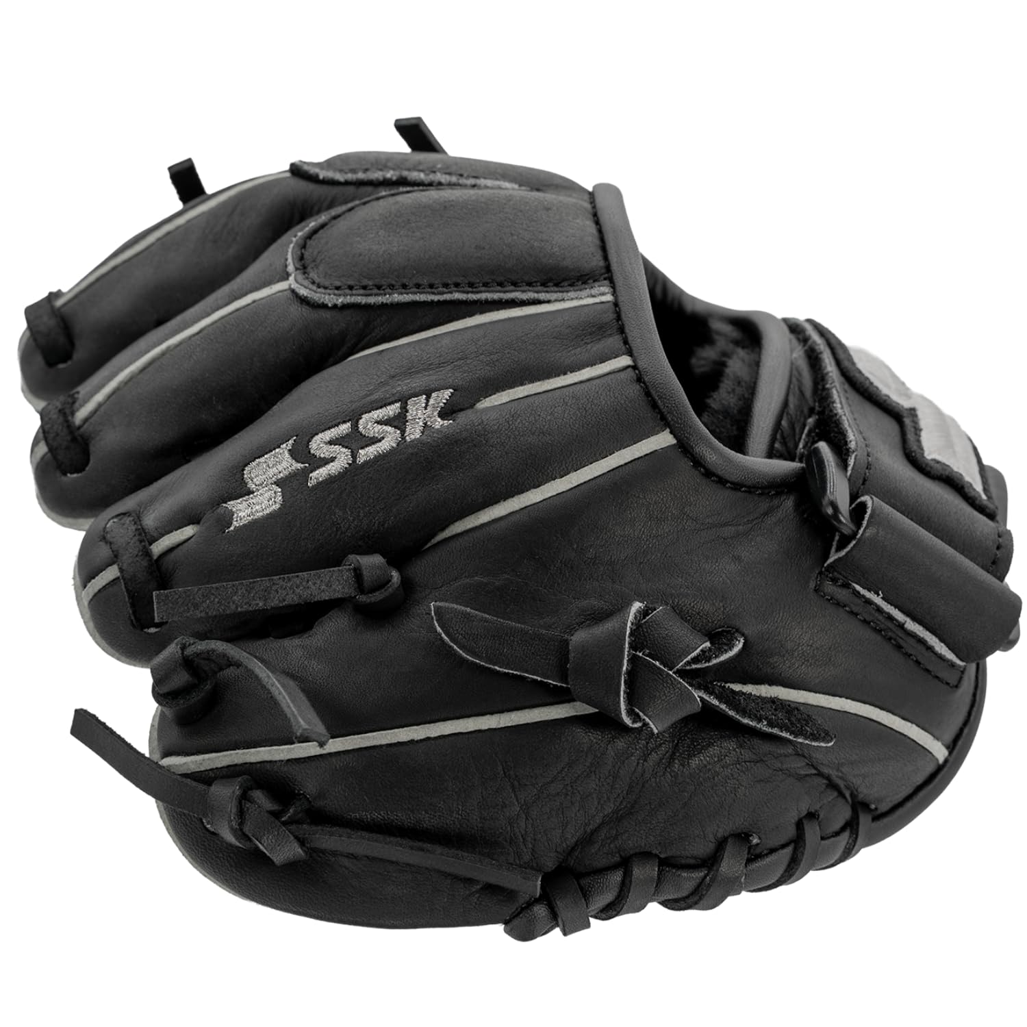 SSK Z5 pocket profile demonstrating shallow pocket for quick transfers