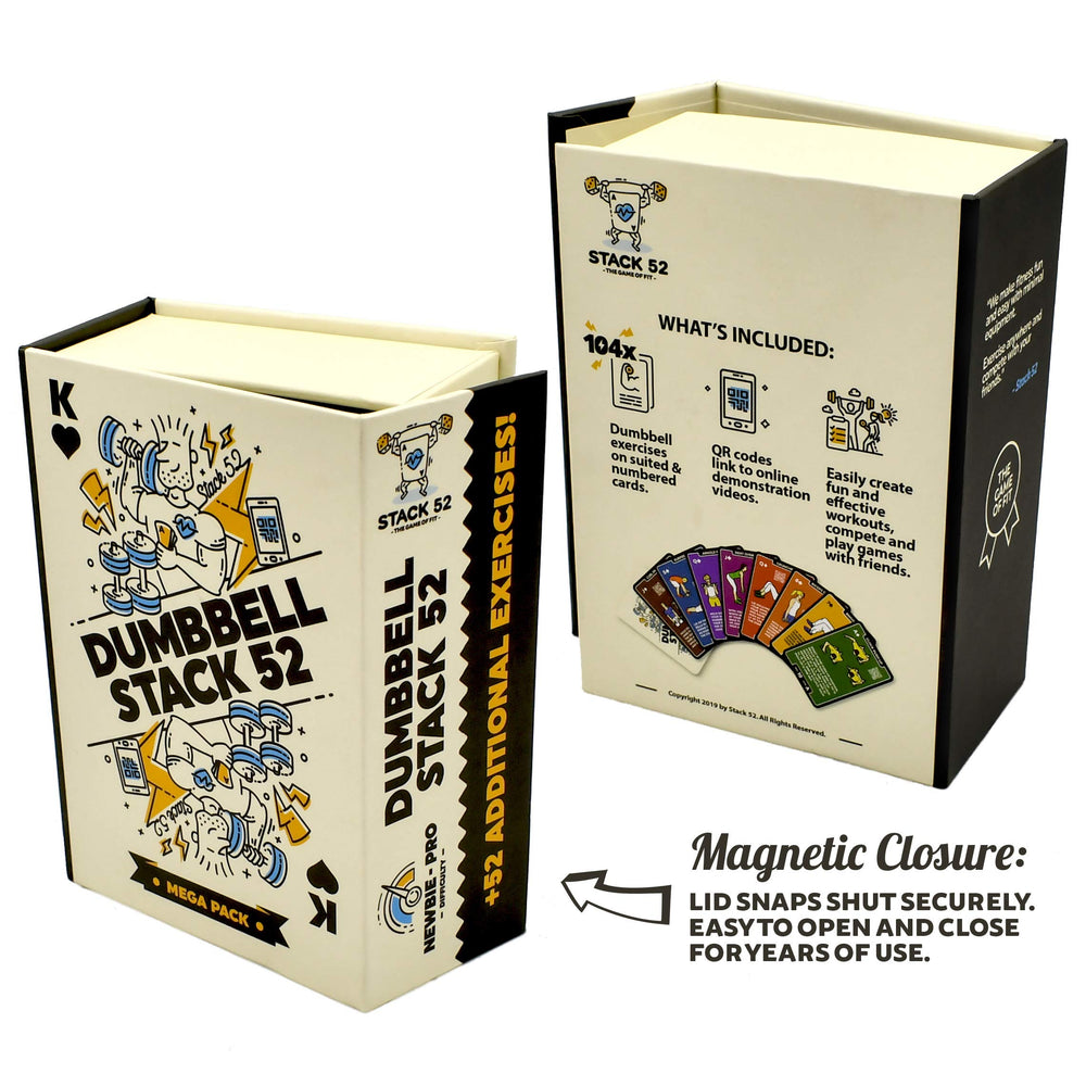 Stack 52 packaging opened to show full contents and organizational benefit