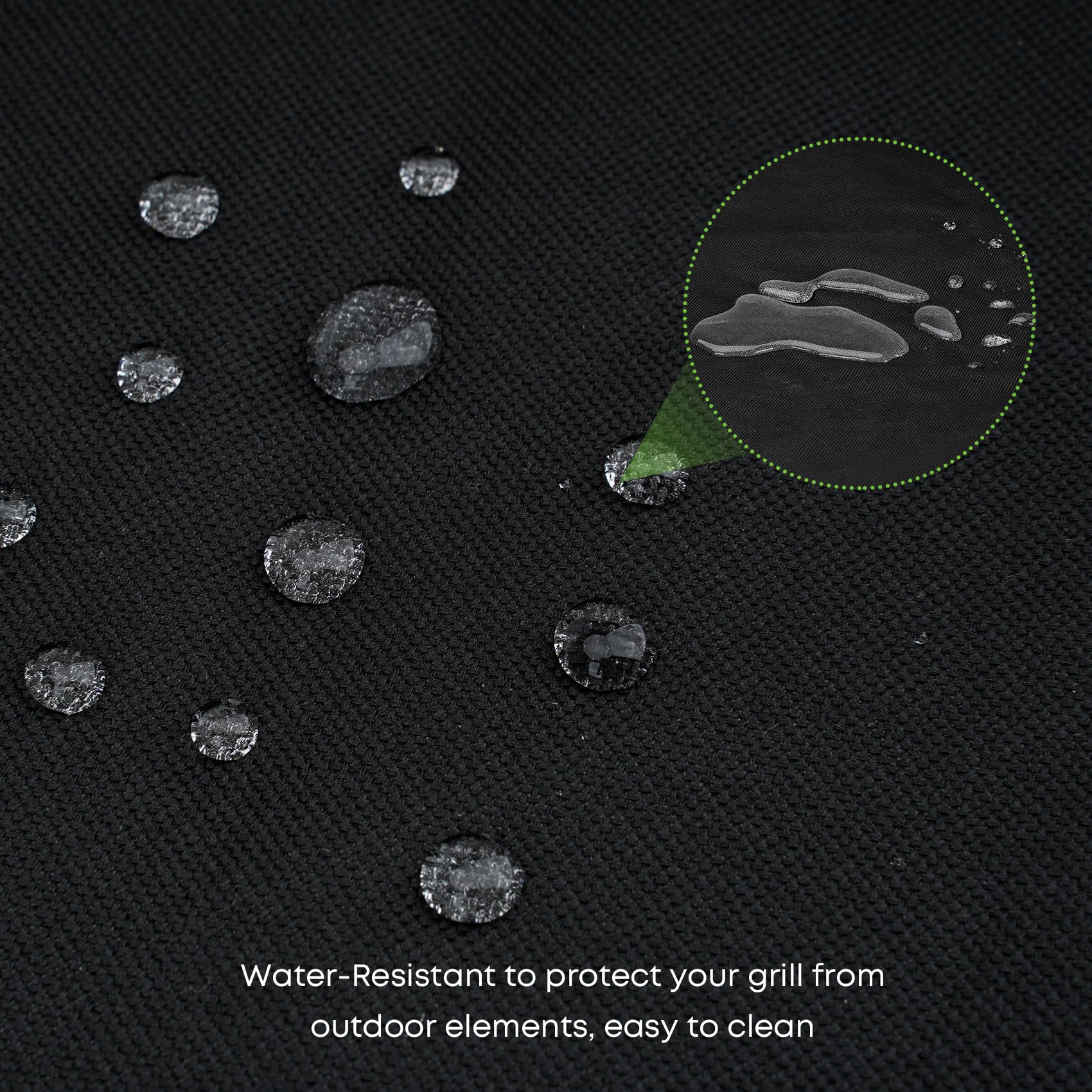 Stanbroil fabric close-up highlighting 600D Oxford durability and weather resistance