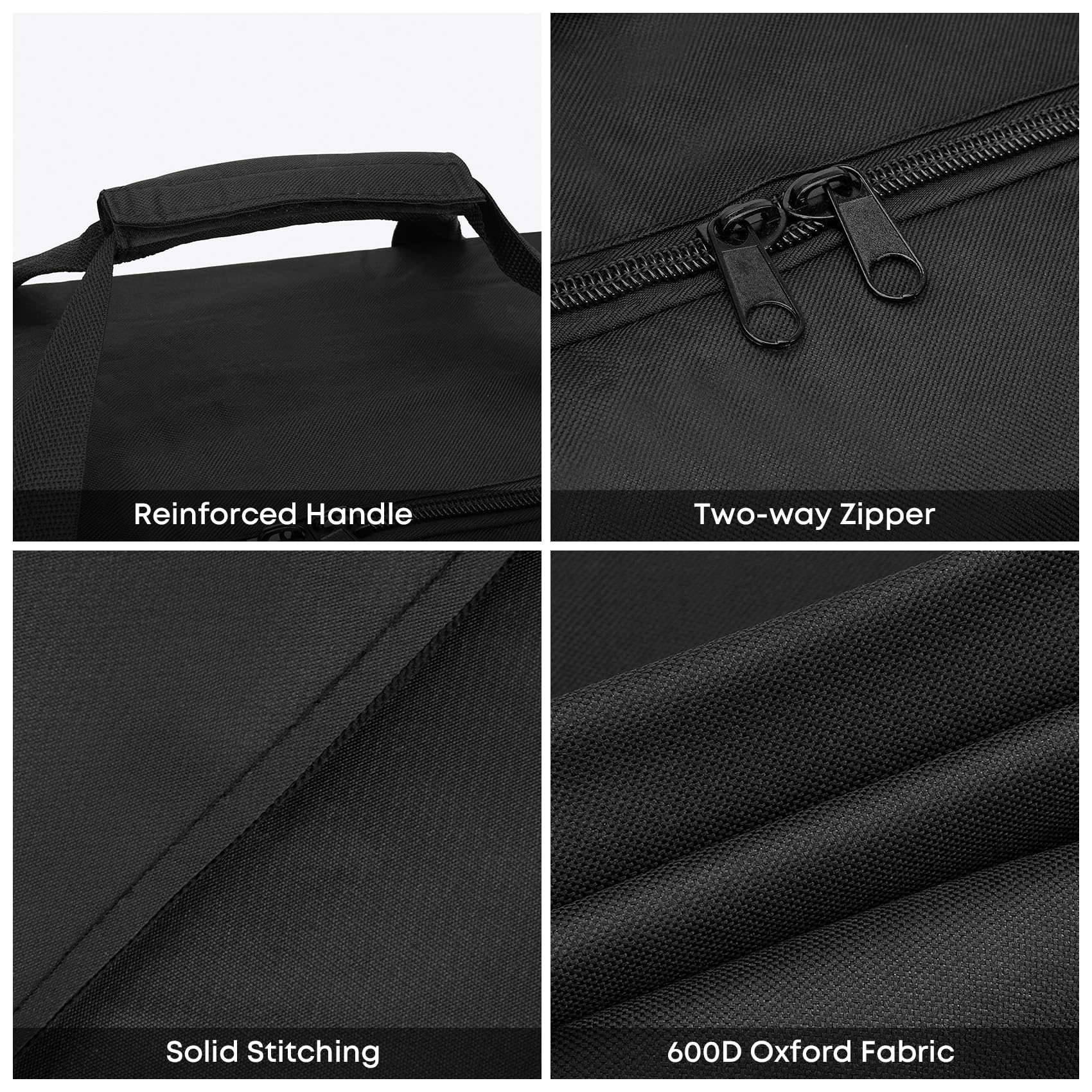 Stanbroil Camp Chef Explorer stove packed inside bag for safe transport