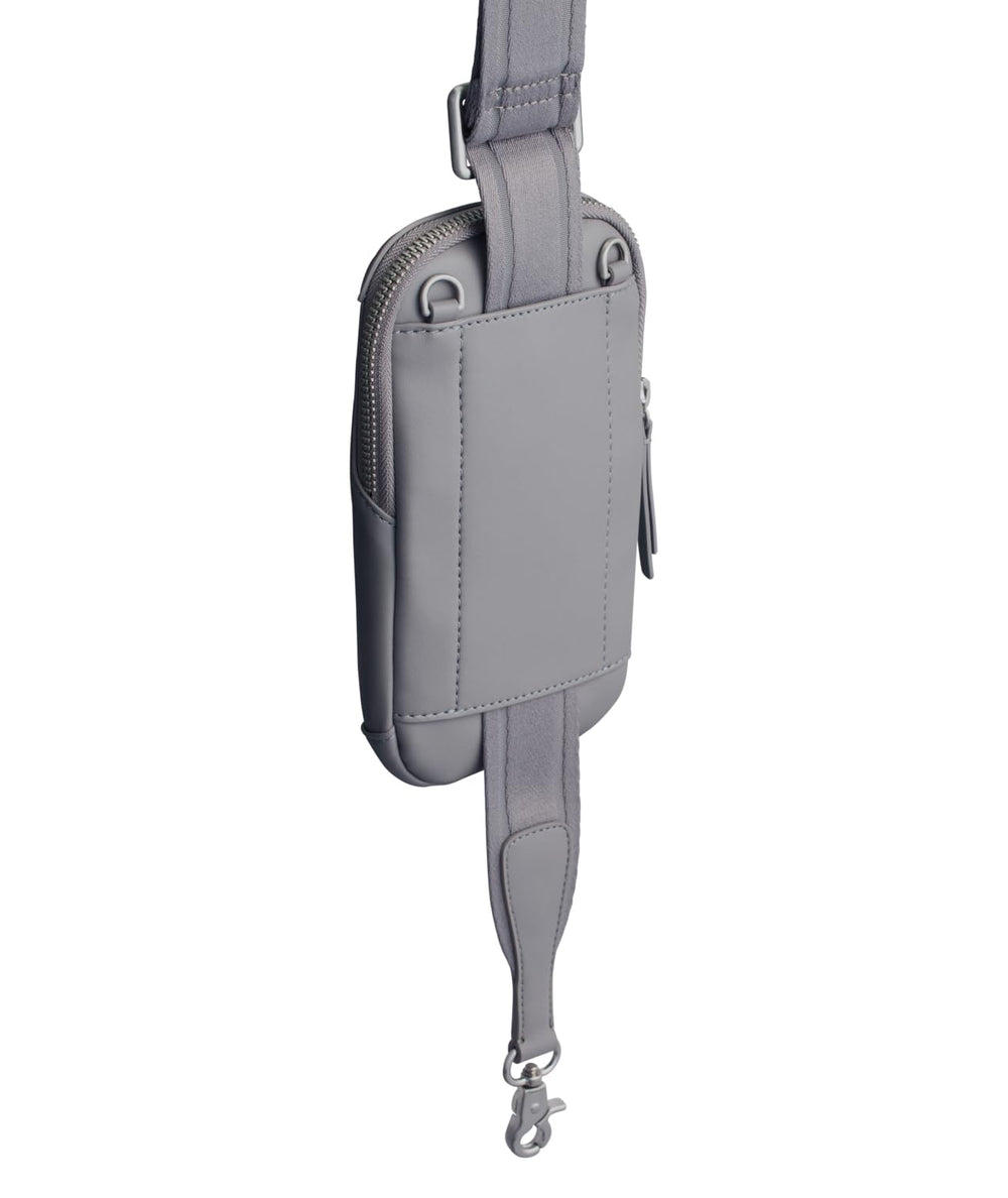 STANLEY Essentials Case Max back clip detail Ash demonstrating strap attachment for secure carry