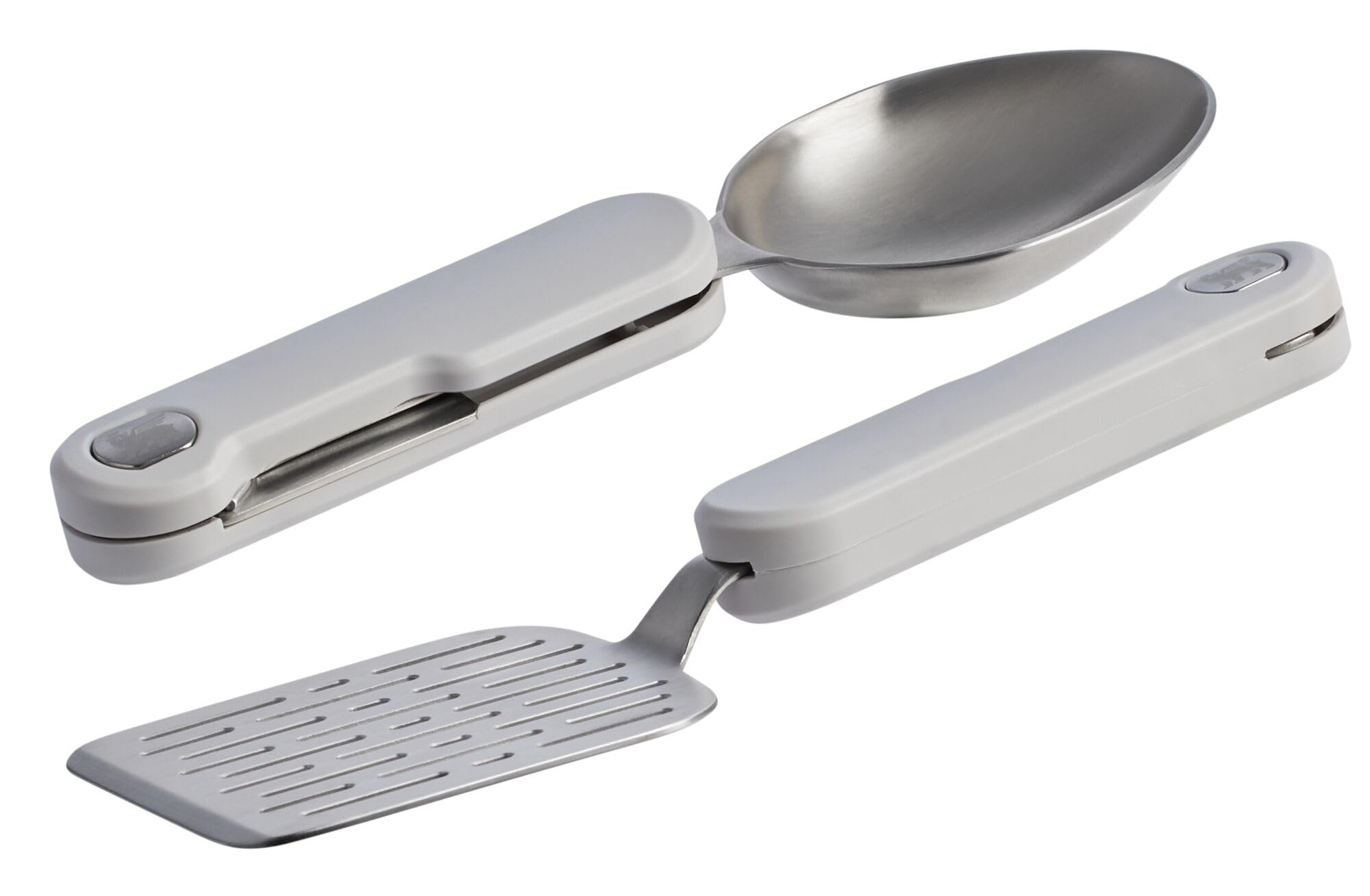 STANLEY utensils folded compact for packing showing space-saving convenience benefit