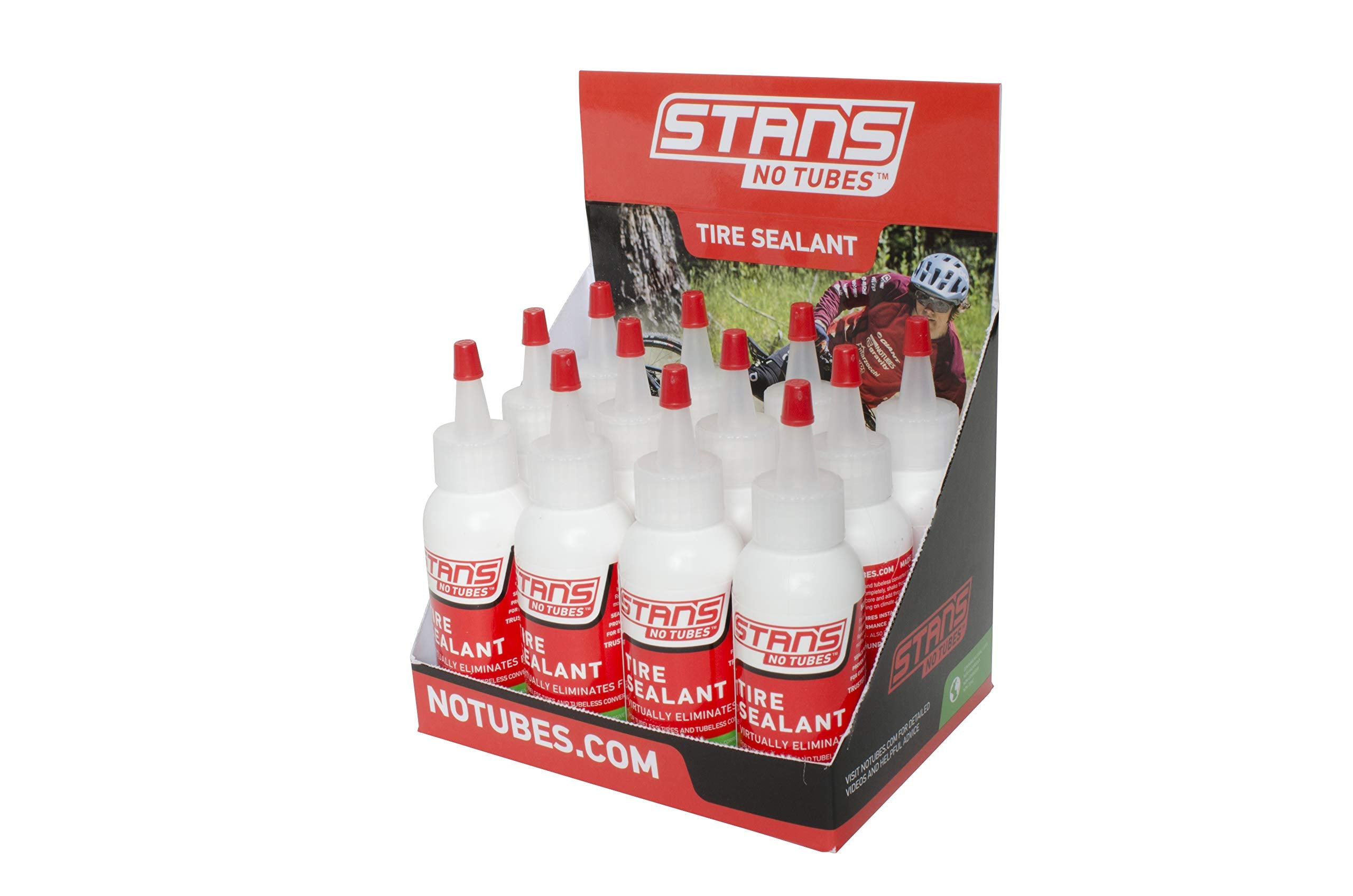 Stan's NoTubes front label view showing brand and single-use convenience