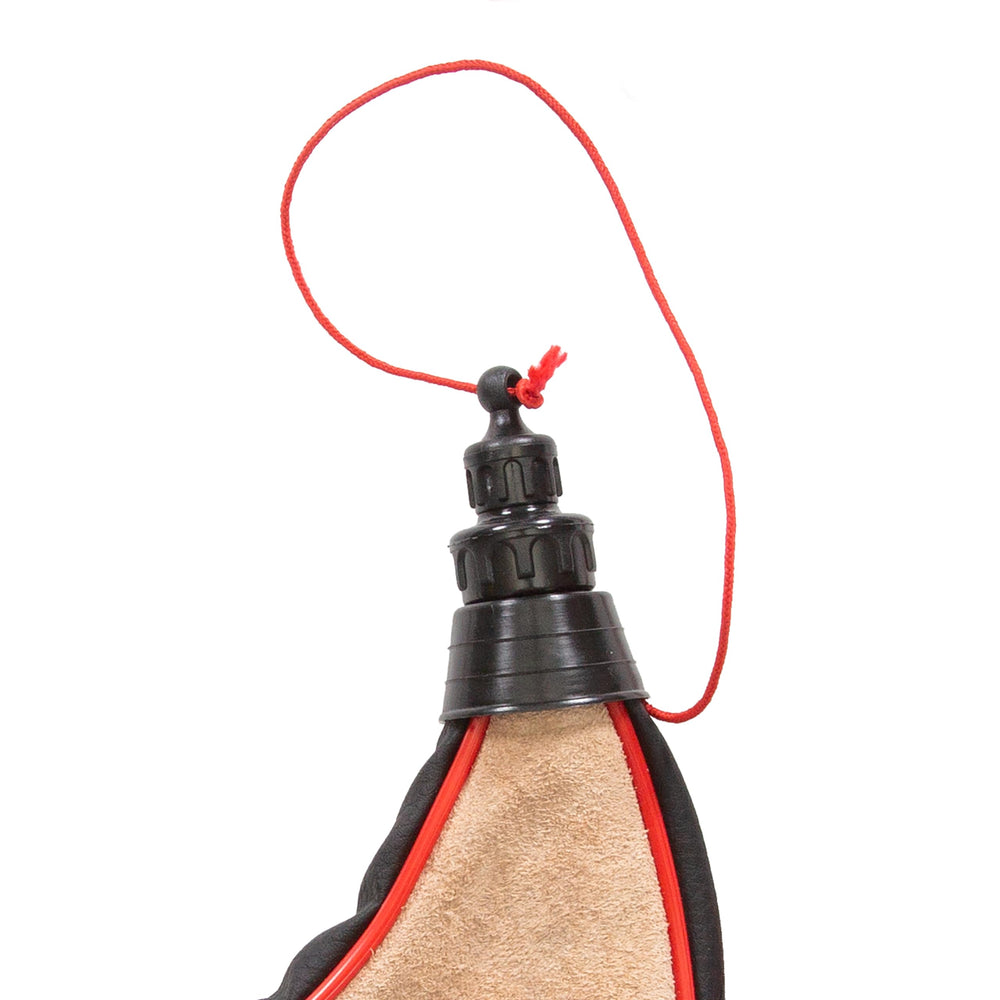 Stansport bota back displaying leather finish and rope attachment benefits