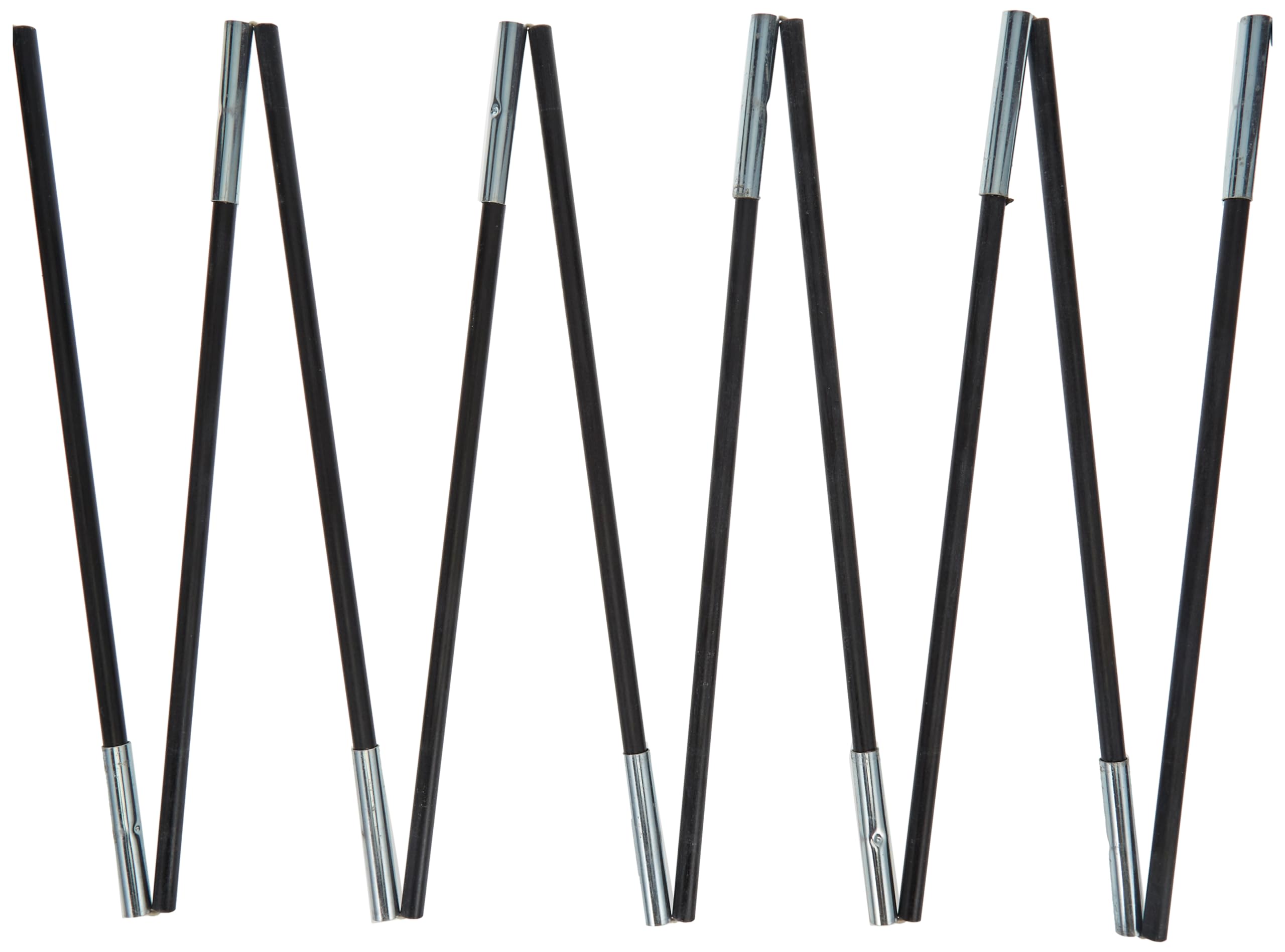 Stansport front view of replacement poles showing compact, organized pack for easy storage