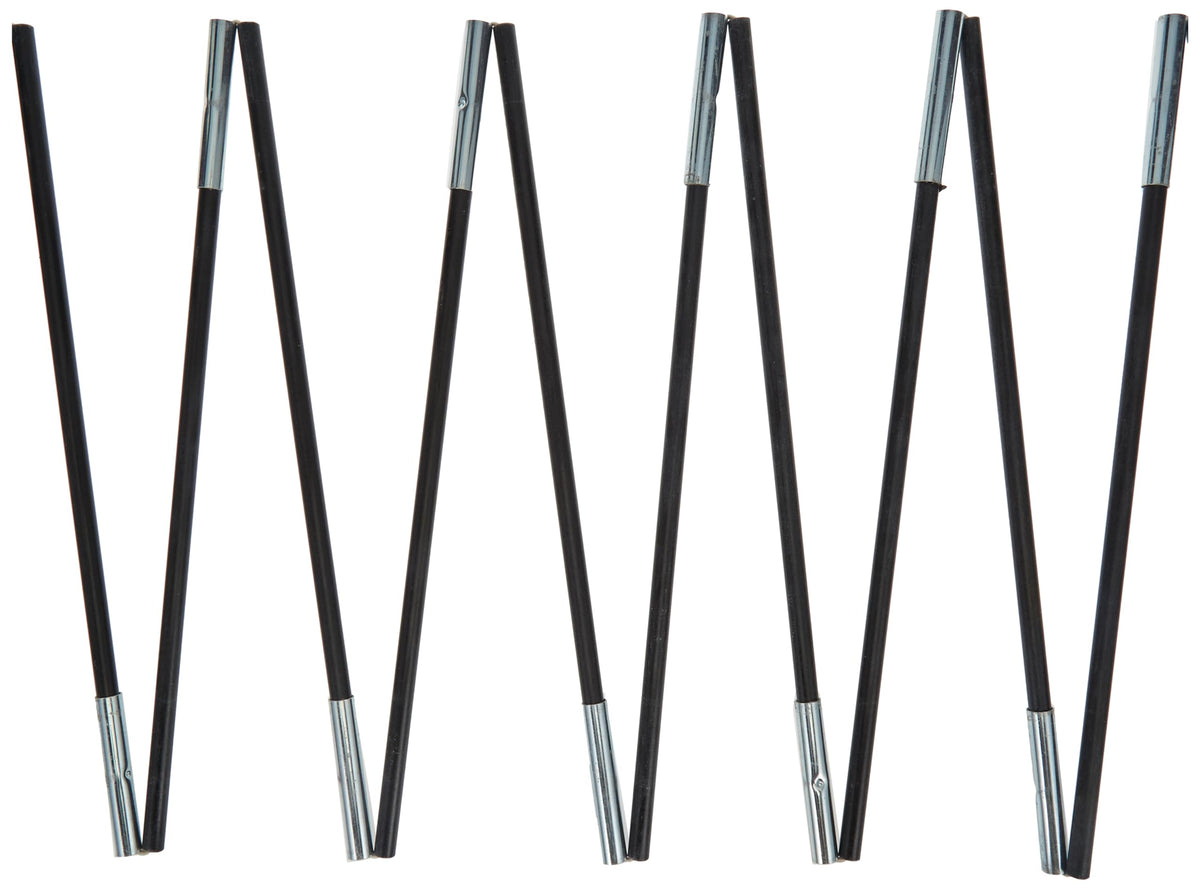 Stansport front view of replacement poles showing compact, organized pack for easy storage