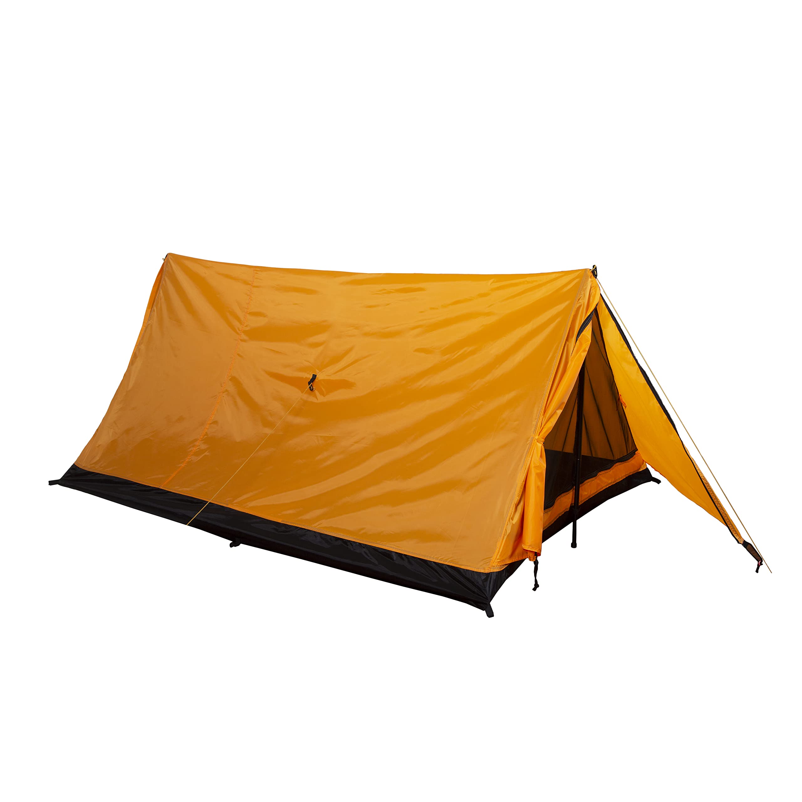 Stansport steel poles and stakes display for stable pitched shelter