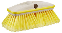 STAR BRITE brush front view showing 8-inch head and bumper for safe cleaning
