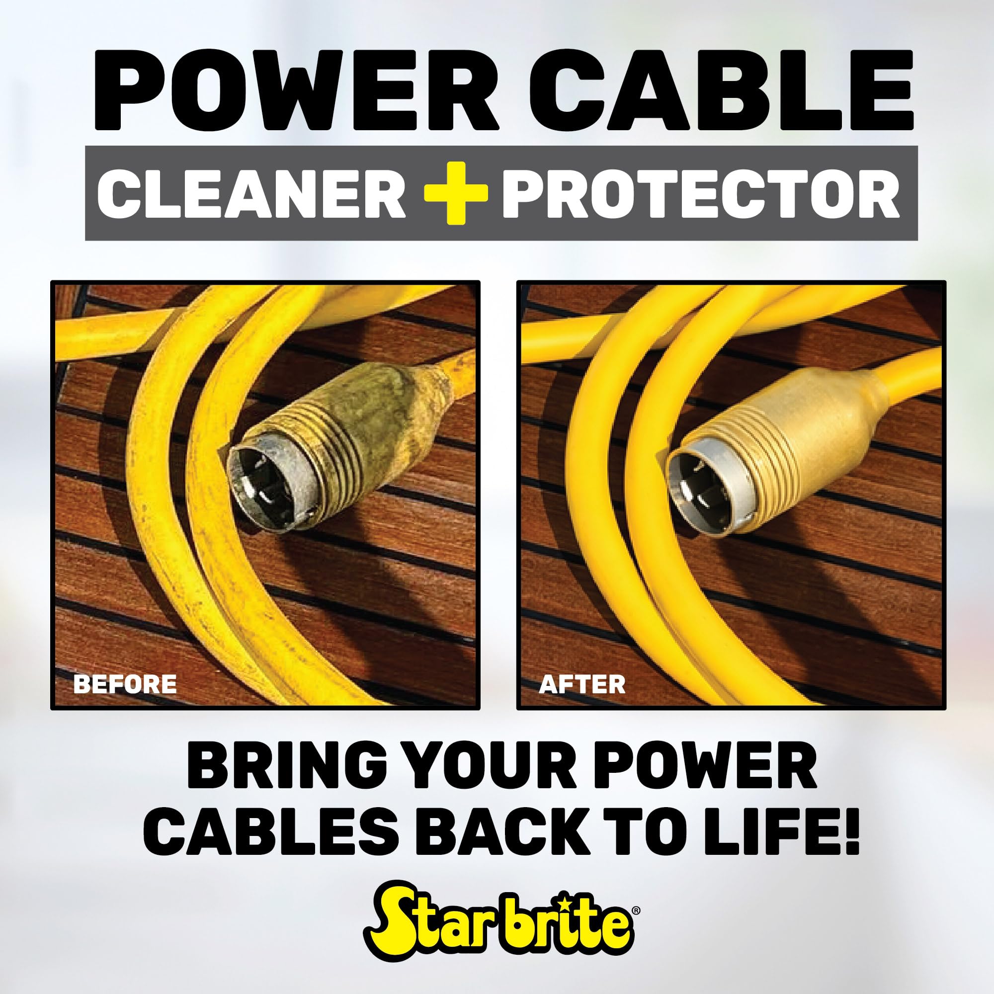 STAR BRITE product label close-up showing directions and safety info