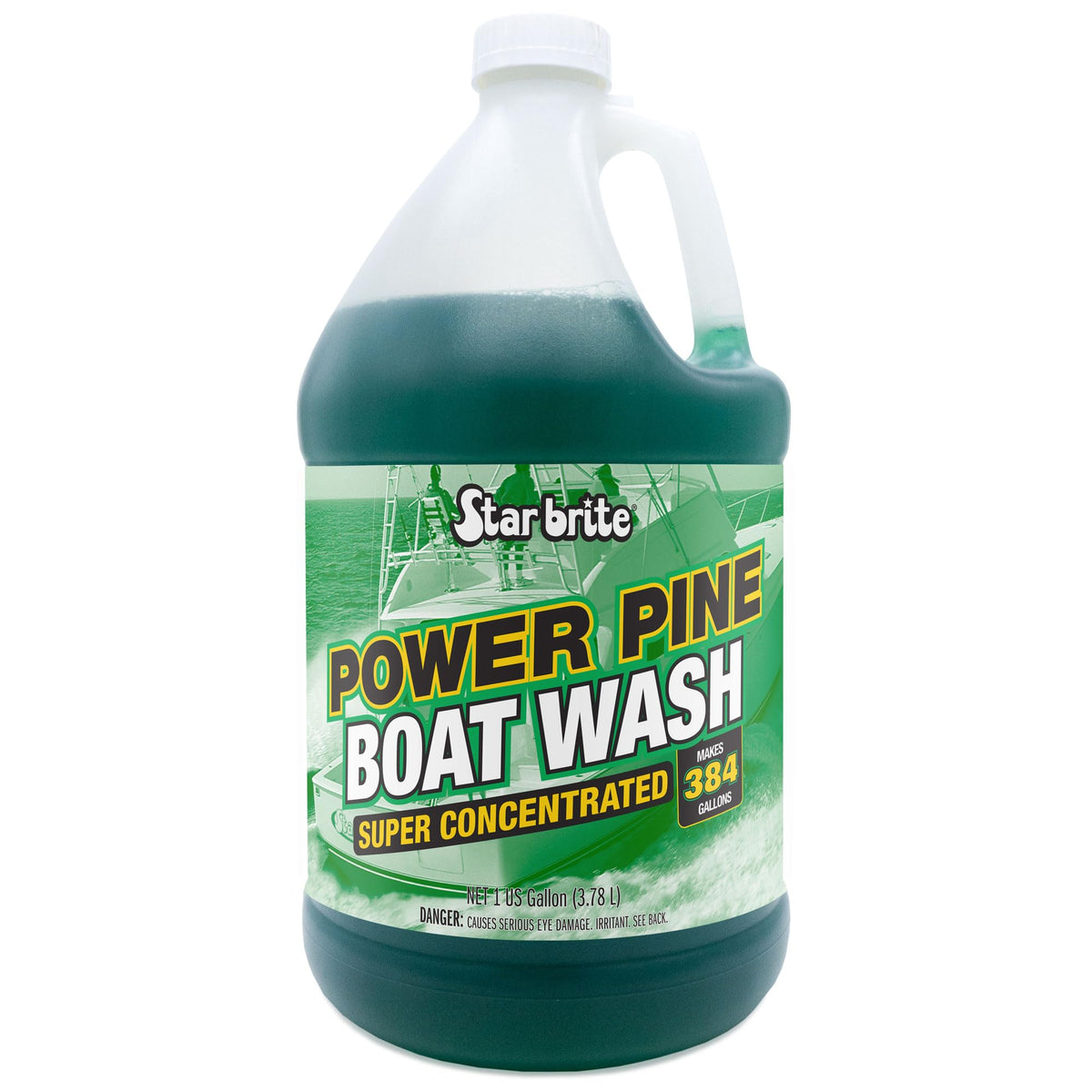 STAR BRITE bottle front label showing product and yield benefit