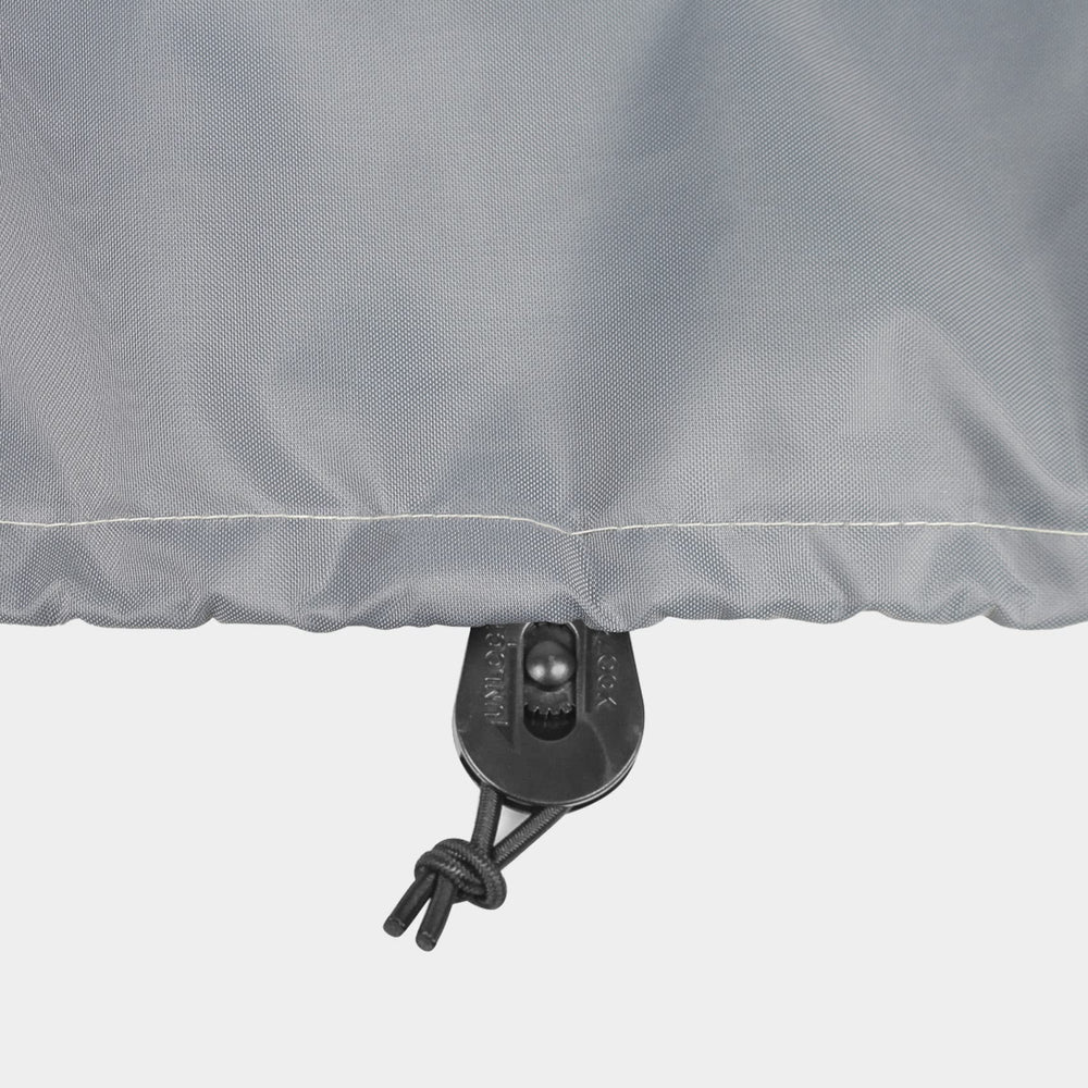 STEECA cover in backyard patio use protecting cooler cart from rain and sun