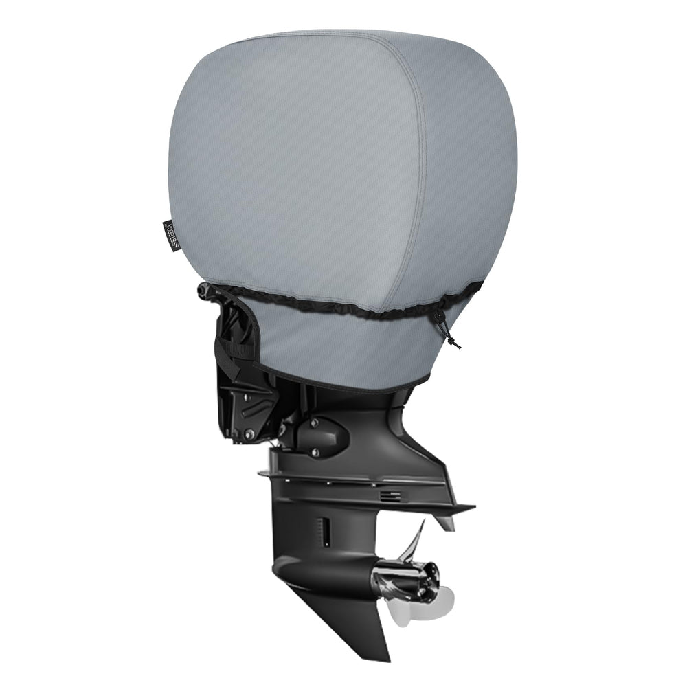 STEECA cover front view showing full cowling protection and weather barrier