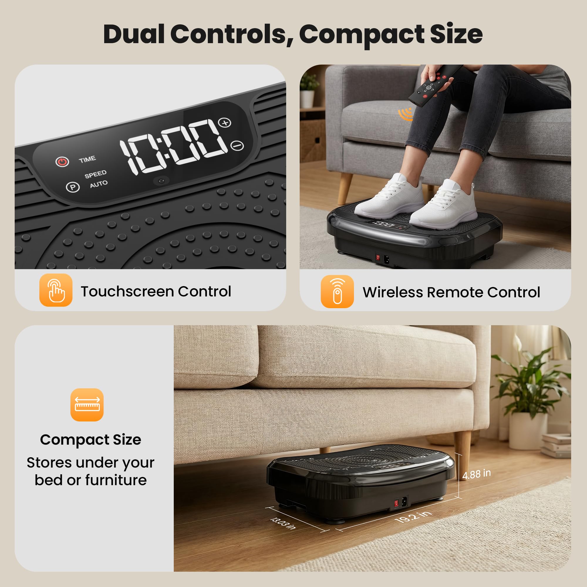 Steelite foot massage detail highlighting textured surface that soothes after workouts
