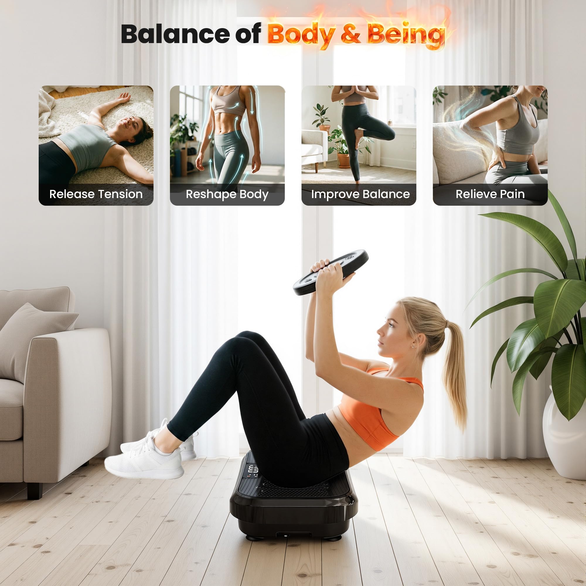 Steelite resistance bands attached to platform for upper-body and lower-body training