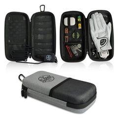 Steez Golf front view showing organized essentials and protection