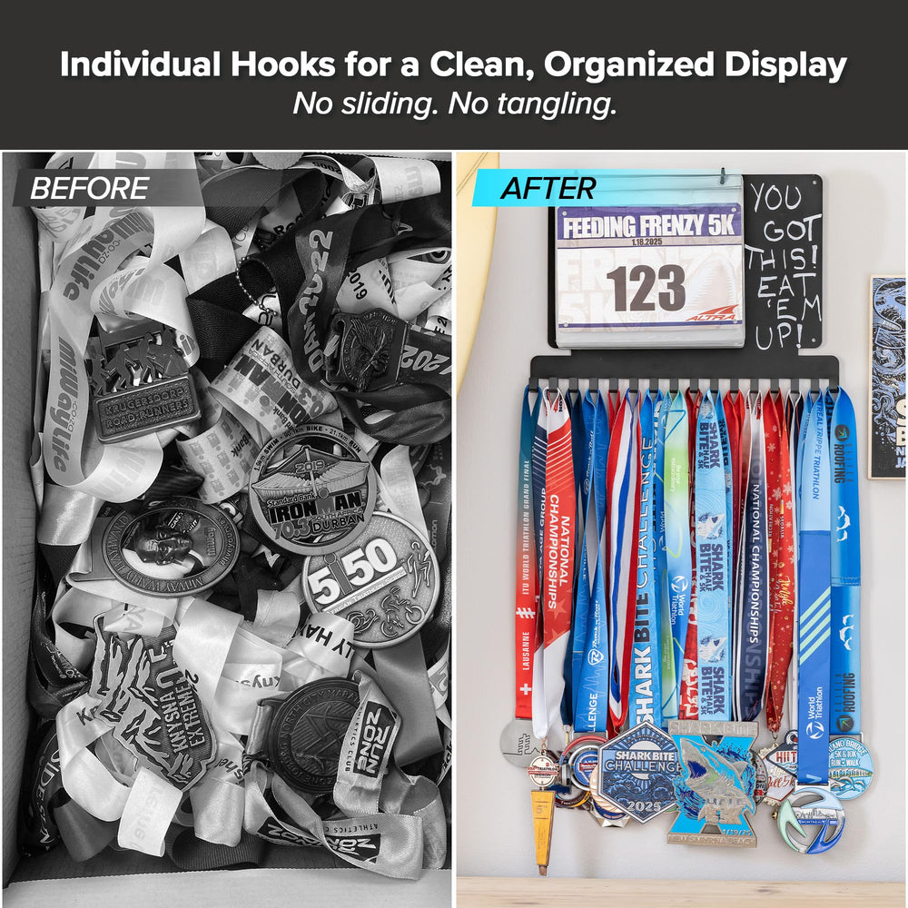 Stekja bib sleeves and holder displaying protected race numbers for easy viewing