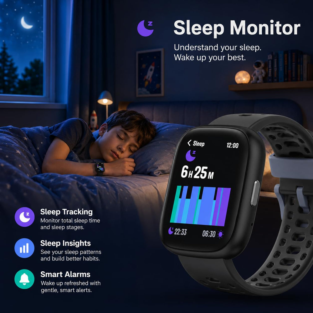Stiive screen displaying sleep summary to monitor nightly rest patterns
