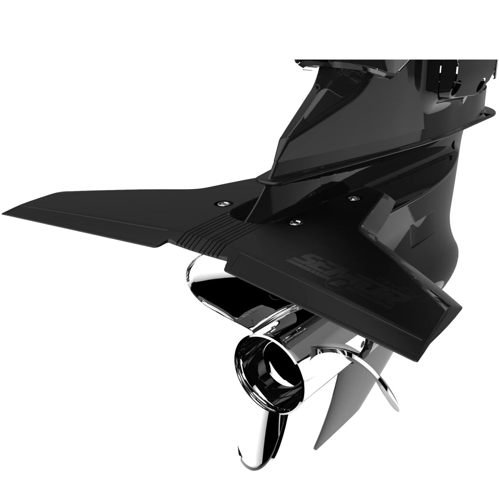 STINGRAY HYDROFOILS front profile showing sleek wing and faster plane benefit
