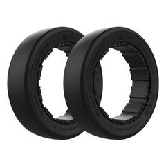 stio rear tire front view showing fit and quick-release convenience