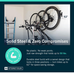 StoreYourBoard powder-coated finish detail demonstrating durable scratch resistance